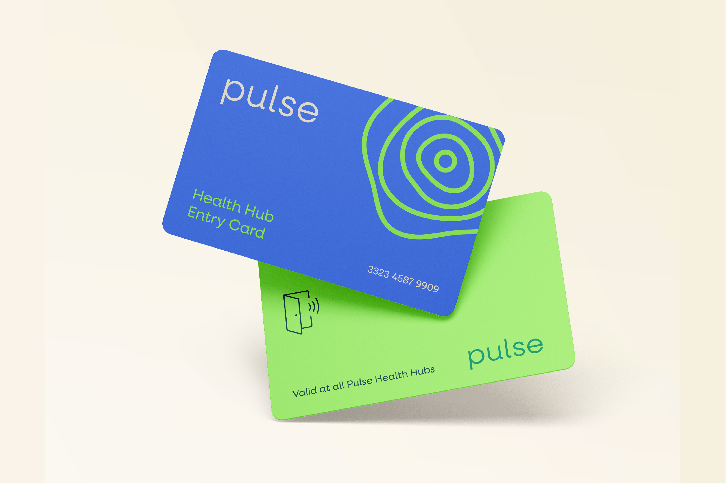 pulse hub card mockup